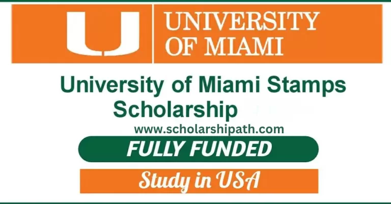 How to Apply for  University of Miami 2024 Fully Funded Stamps Scholarship