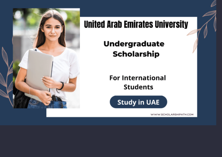 UAEU Undergraduate Scholarships for International Students-Full Tuition