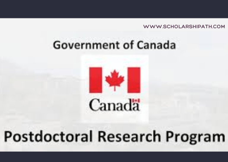 Government of Canada Postdoctoral Research Scholarship